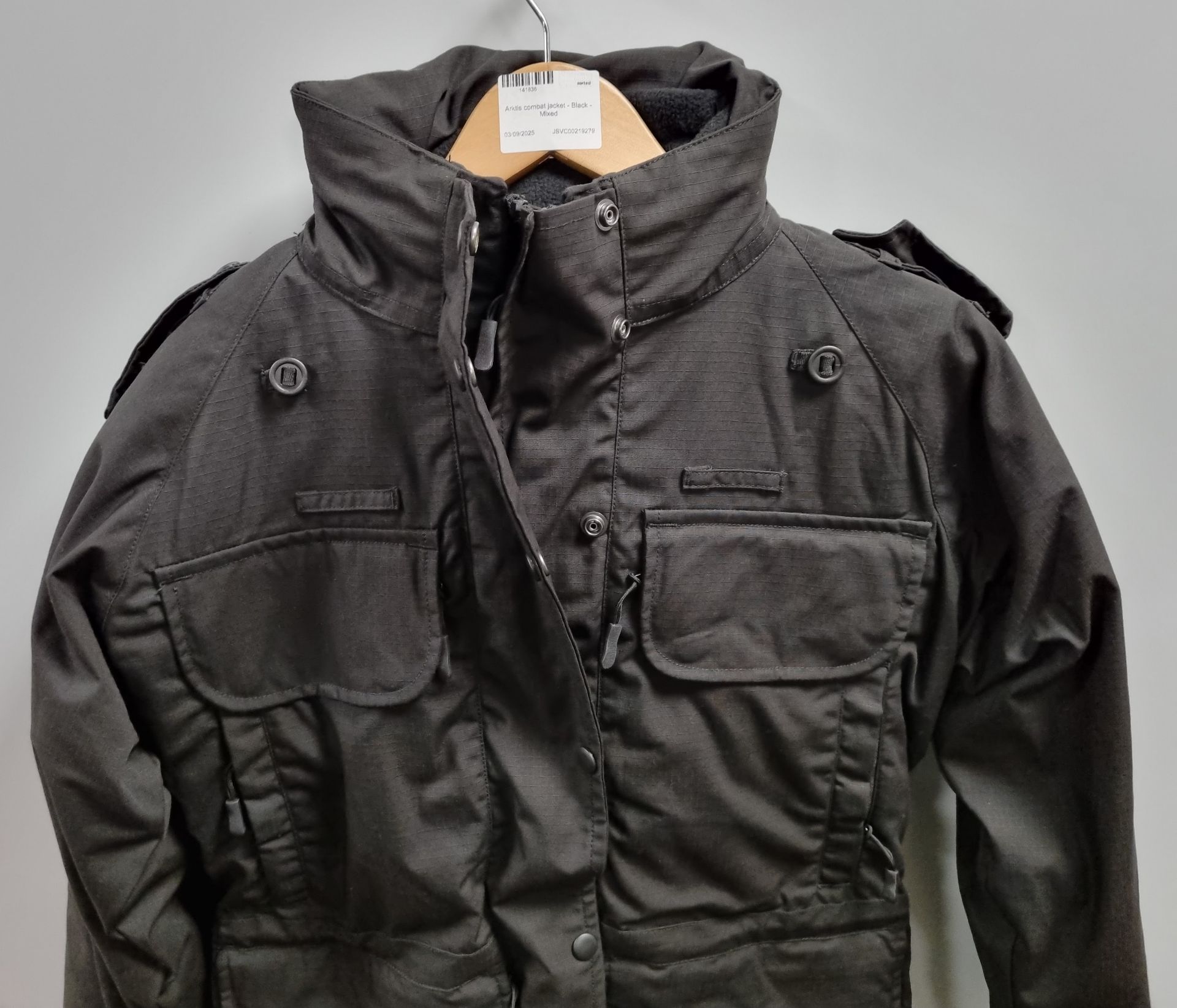 Arktis combat jacket - Black - medium - Image 2 of 7
