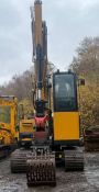 Sany SY135C crawler excavator high cab - year 2023 - 2600 hours - quick hitch 65mm pins - comes with