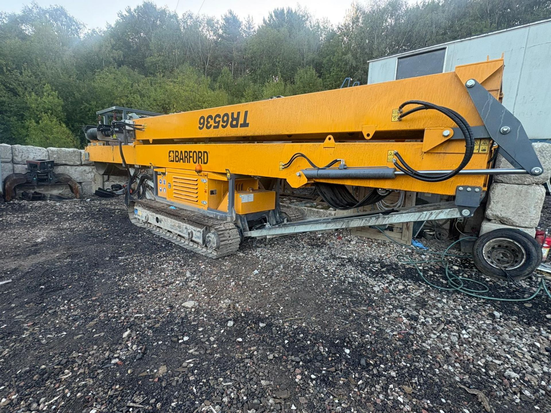 Barford 6536 tracked stacker - year 2024 - 1650 hours - owned from new