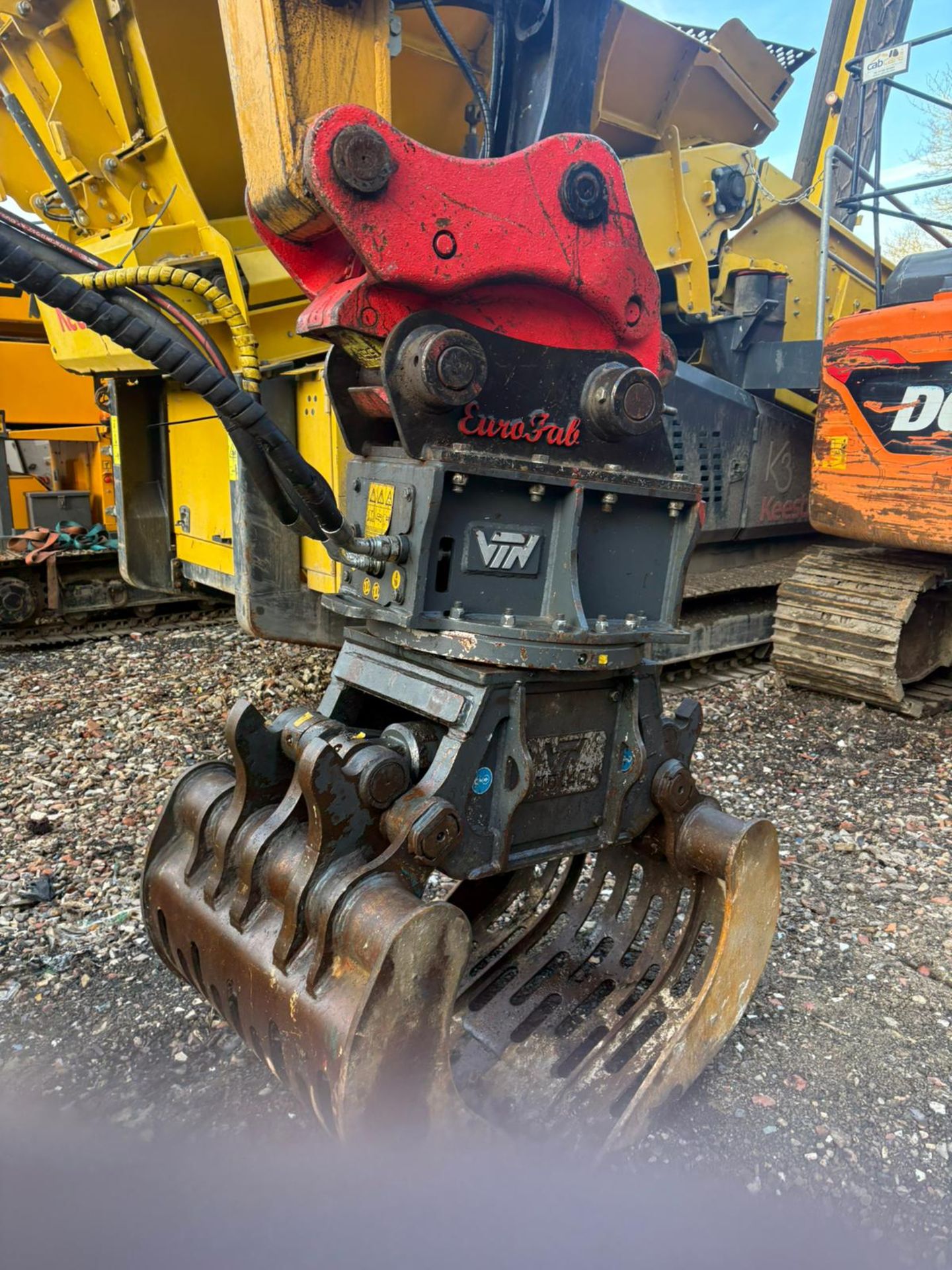 Sany SY135C crawler excavator high cab - year 2023 - 2600 hours - quick hitch 65mm pins - comes with - Image 17 of 17