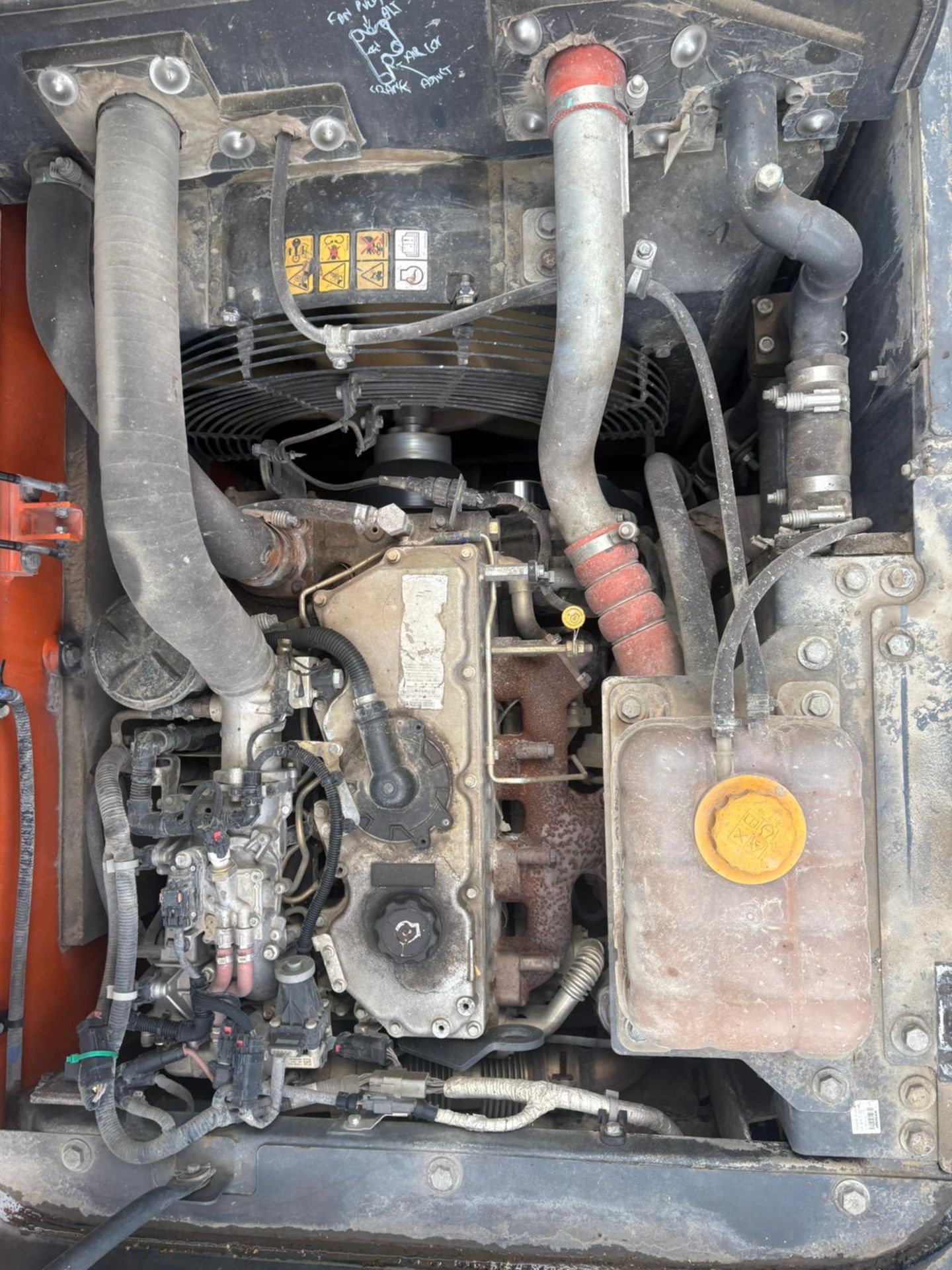 Doosan DX140LC-5 crawler excavator with raised cab - year 2017 - 8900 hours - smf 40-OQ-120 quick hy - Image 14 of 20