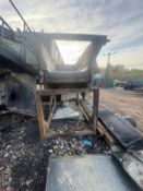 Kiverco feed hopper - year 2018 - 4500 hours - 3 phase - speed variation control