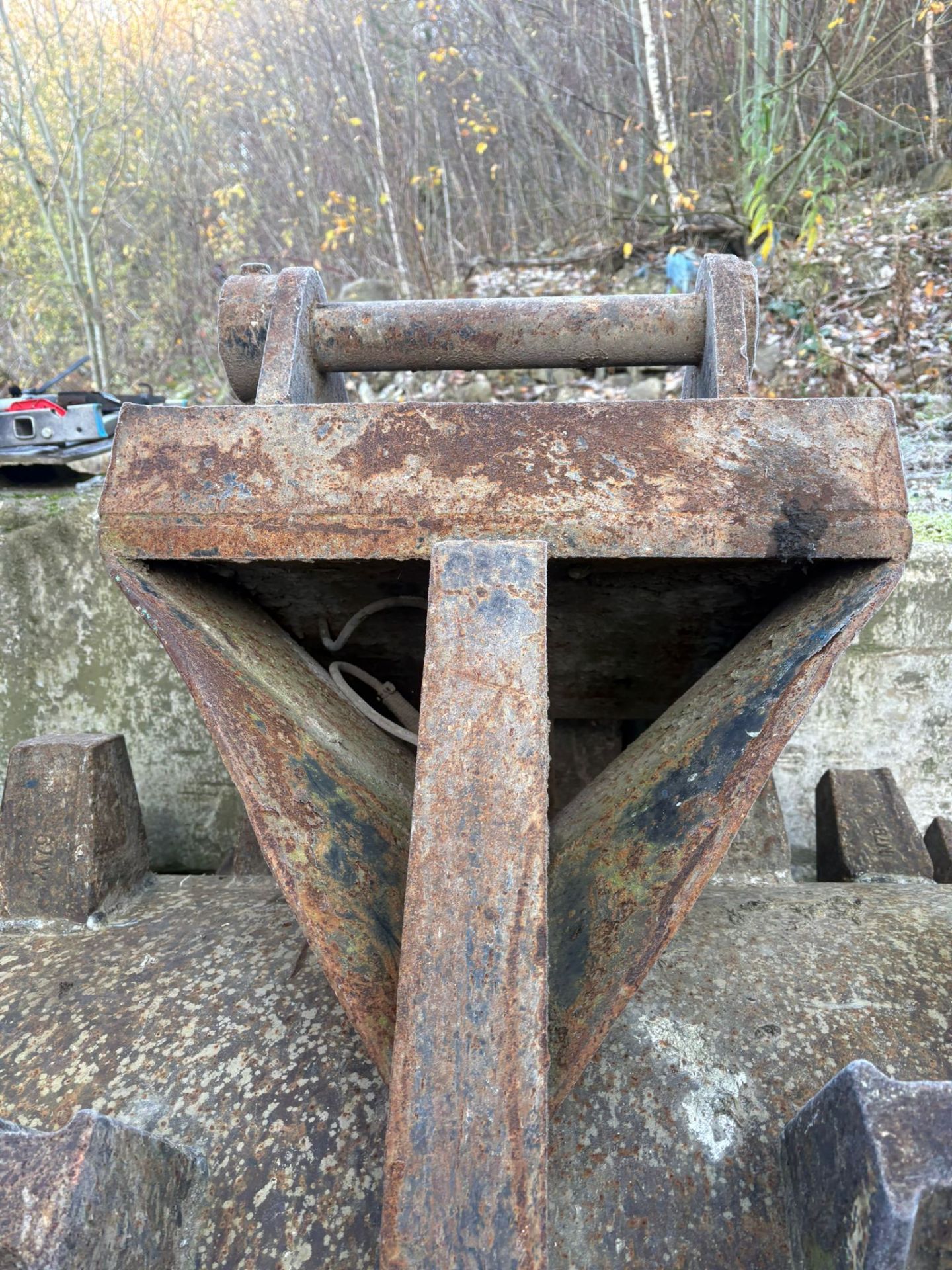 Macpactor Compax wheel system - year 2019 - fits on 80mm pins or oil quick hitch - Image 4 of 6