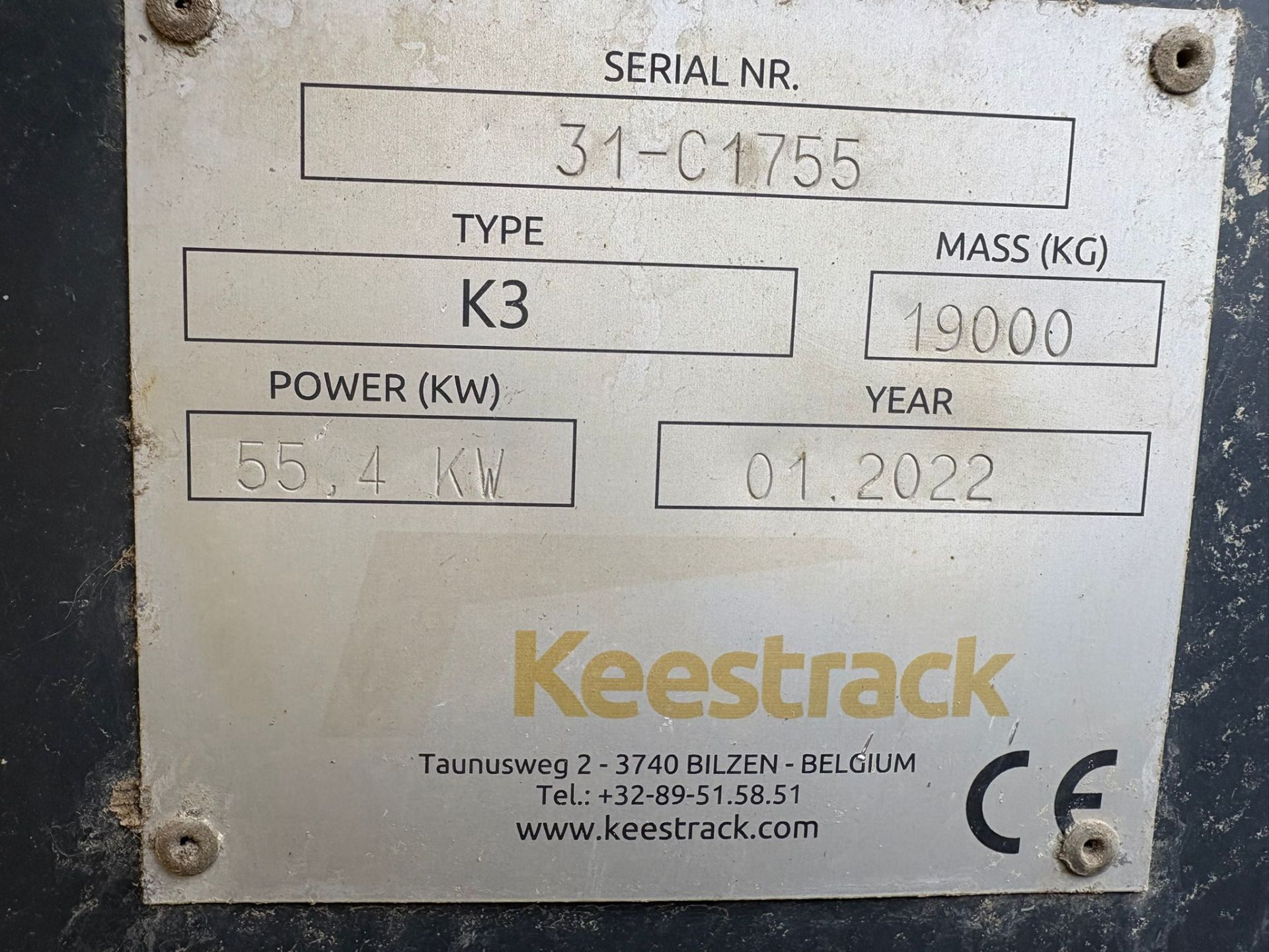 Keestrak K3 track mounted mobile screener - year 2023 - 2353 hours - owned from new - Image 9 of 16