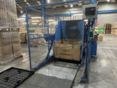 Tipper including outfeed chute and safety cage approx 5.6m L x 2.0m W x 2.2m H