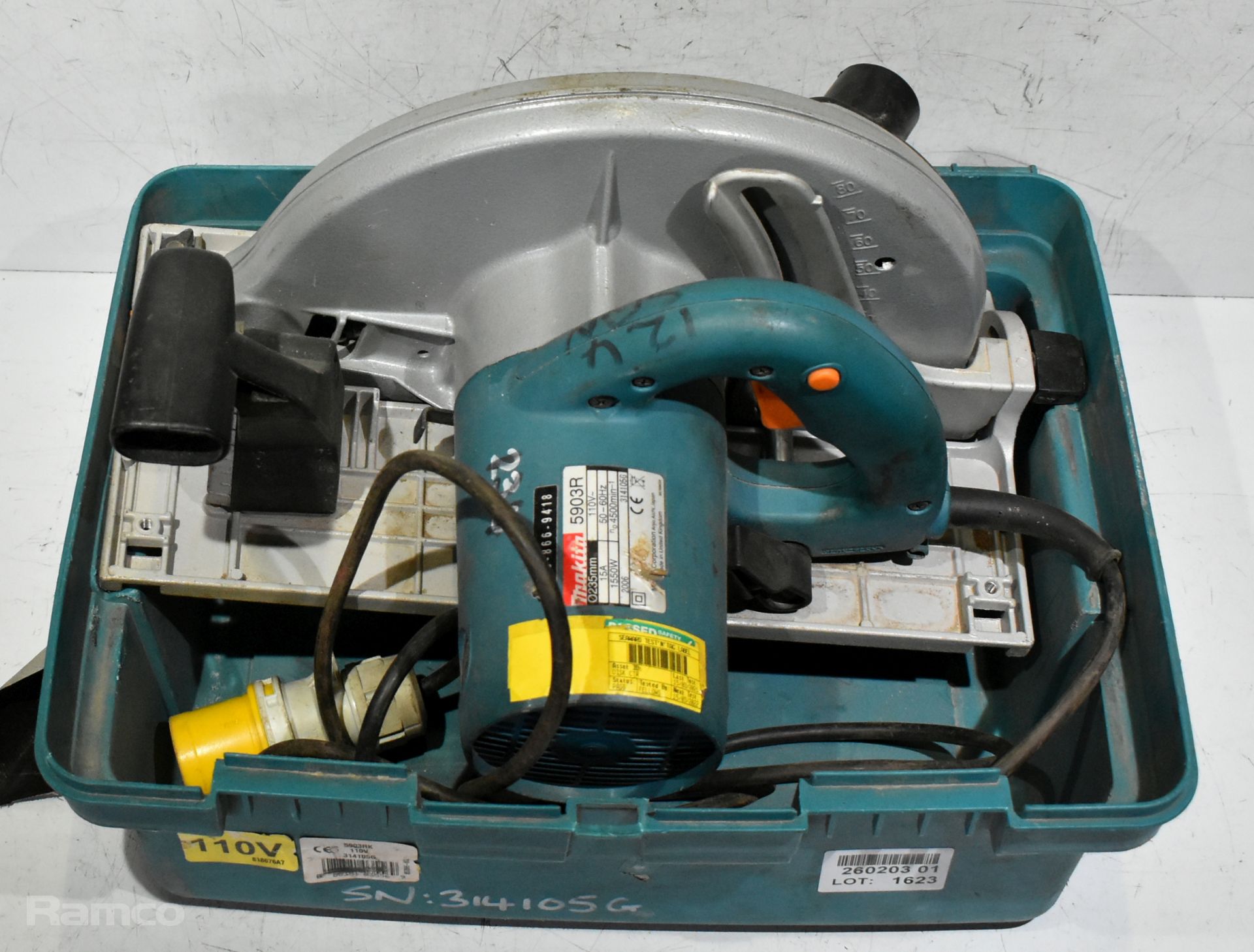 Makita 5903R 235mm 110V circular saw
