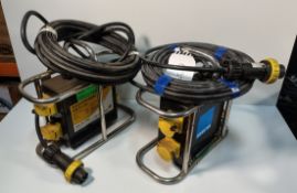 2x SA EQUIP PNSB110/15-4EX/STA - 110V 4 WAY EX. Splitter Units (STAHL)