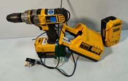 DEWALT DC901 - 36V Battery Drill c/w 2 Batteries and Charger