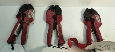 3x Elpress GWB4099 - Hand Crimpers