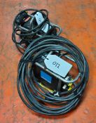 2x SA EQUIP PNSB110/15-4EX/CEA - 110V 4 WAY EX. Splitter Units (CEAG)