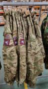 10x British forces MTP parachutist's smocks - see pictures for sizes