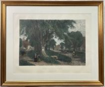 J. Duthie engraving after A. F. Bellows, The Village Elms, New England on a Sunday Morning, William