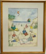 Set of Four Denise Andrews Bunnykins Royal Doulton Limited edition prints. Issued 1994. Commemorativ