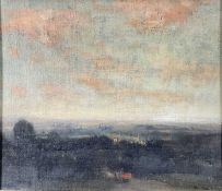 William George Robb (1872-1940) oil on board, landscape, signed, 29cm x 34cm, framed Provenance: Abb