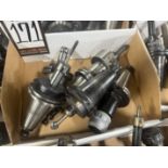 (5) CAT 50 Tool Holders