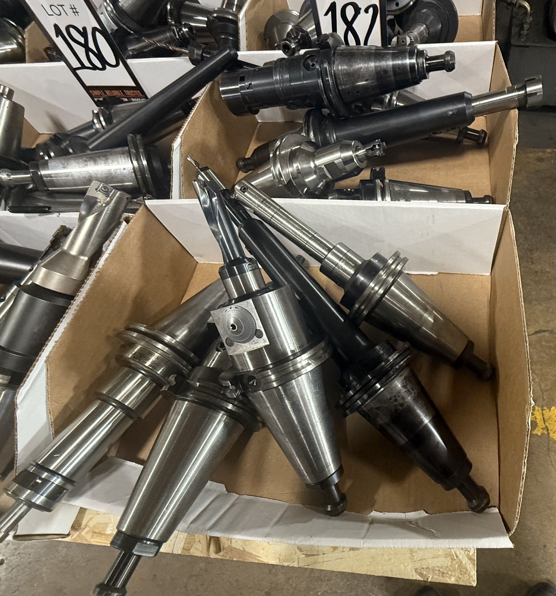 (10) CAT 50 Tool Holders