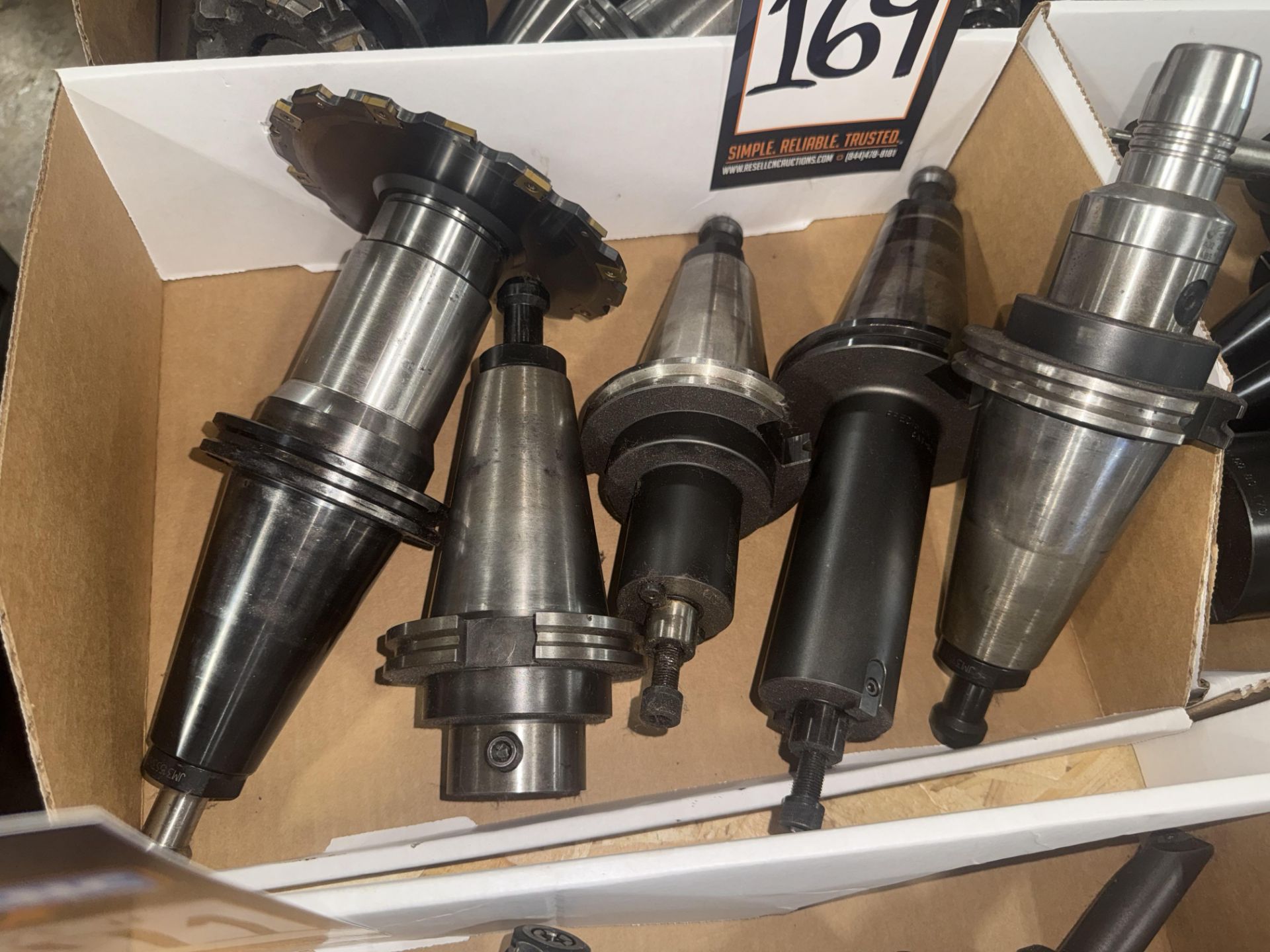 (5) CAT 50 Tool Holders