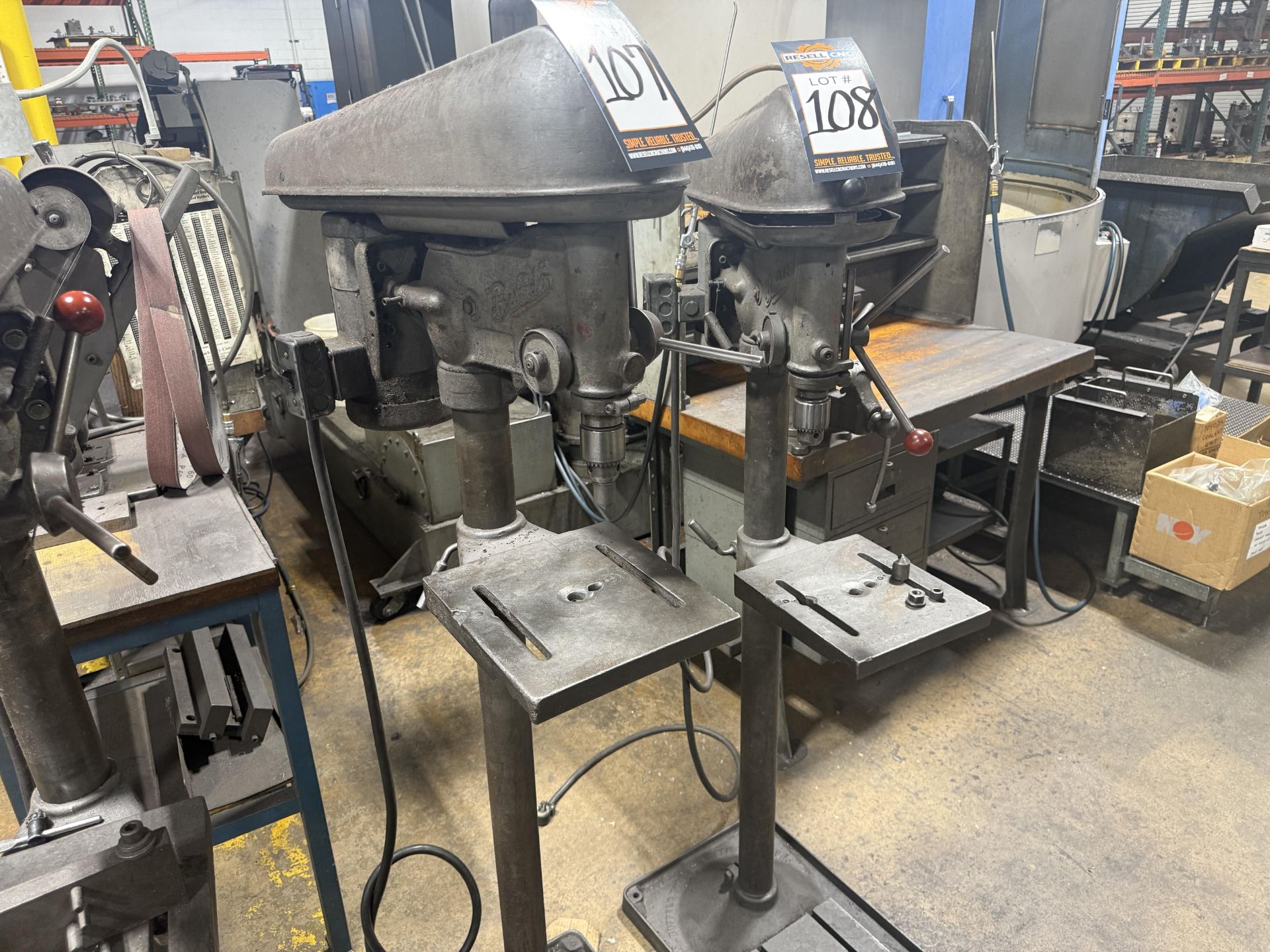 15" Buffalo Floor Type Drill Press