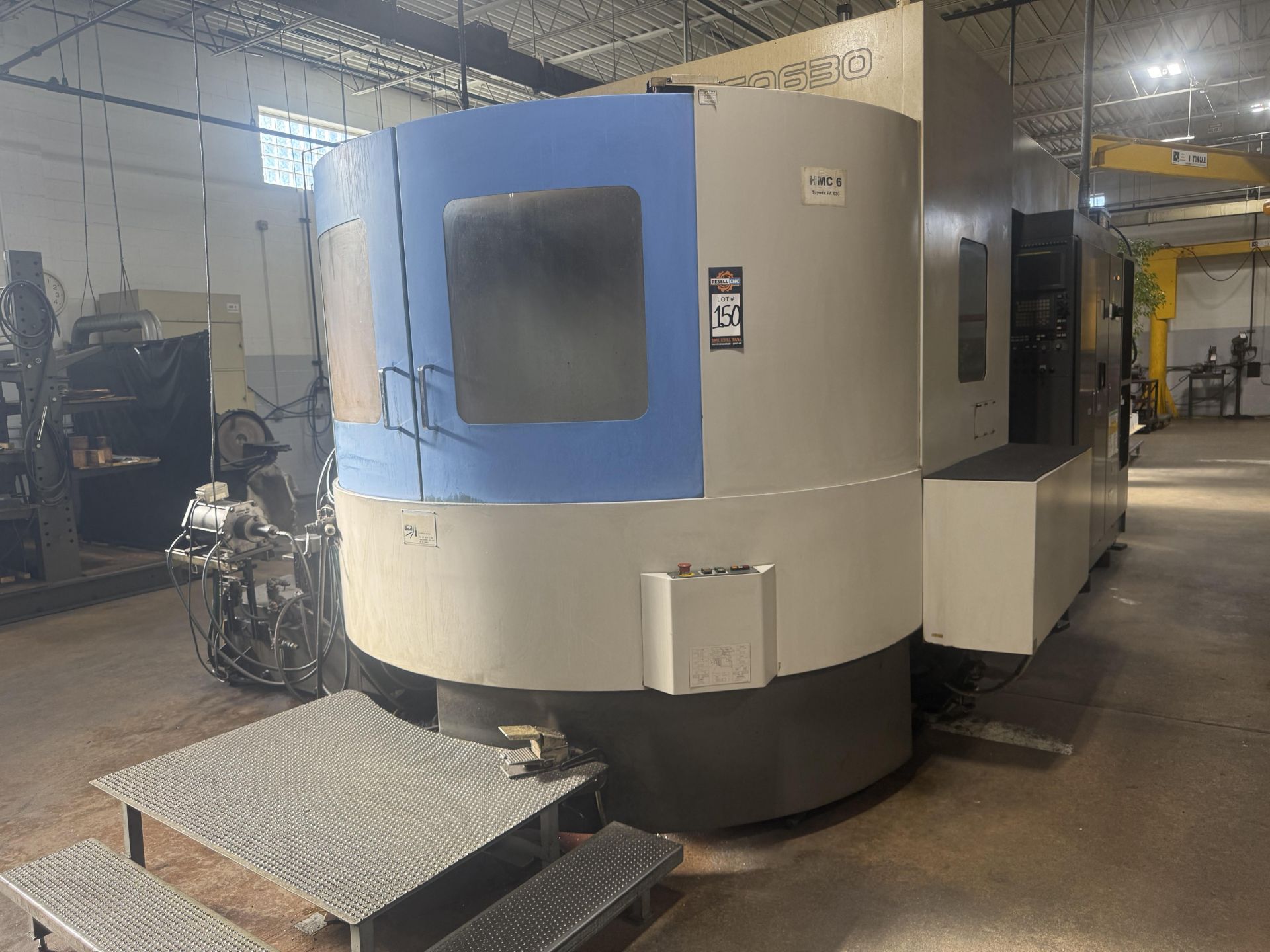 2007 Toyoda Model FA630 Dual-Pallet Horizontal Machining Center
