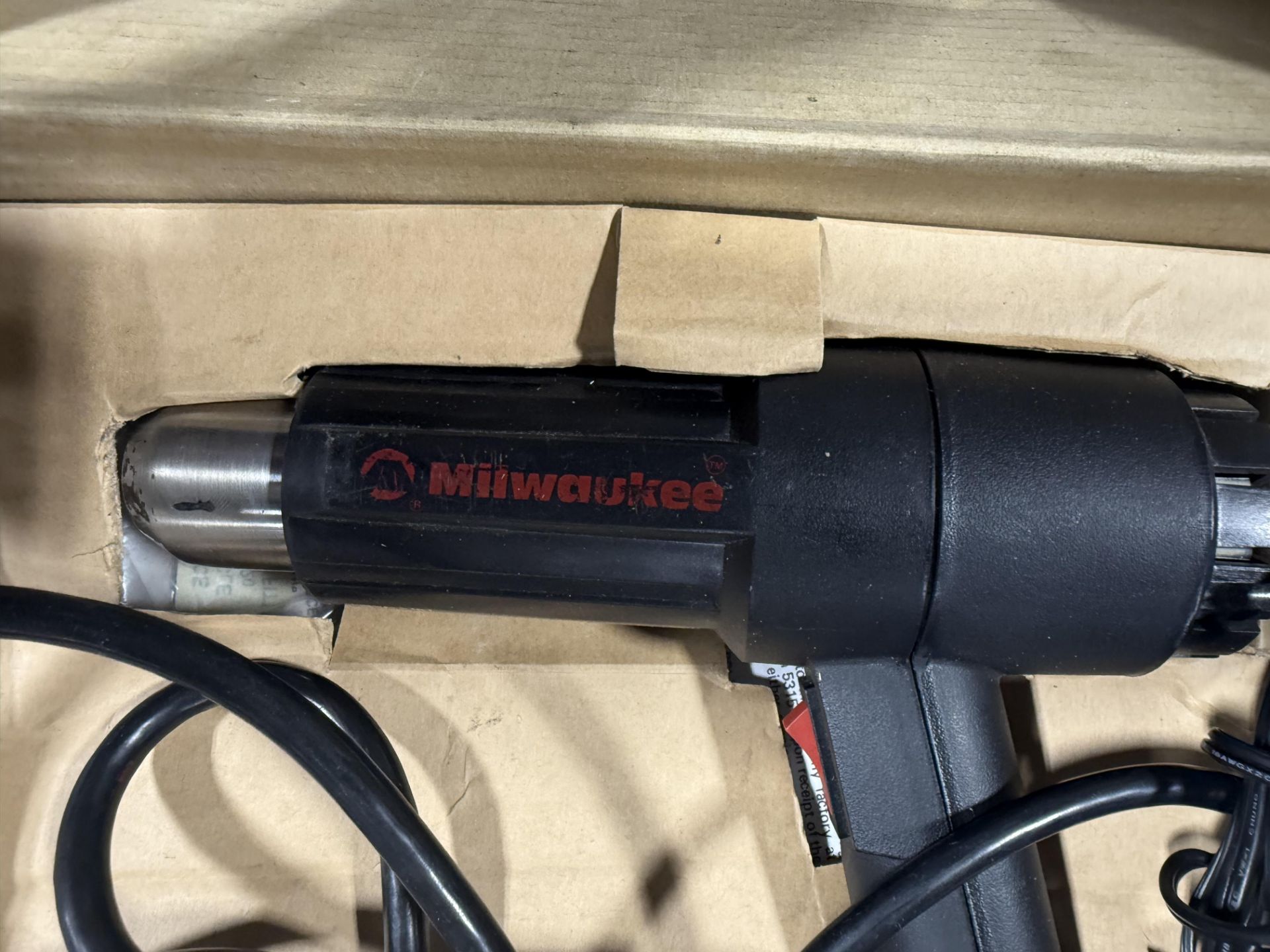Misc Tools, Weller Electric Solder, Milwaukee Heat Gun, Arrow Electric Stapler, Swingline Stapler - Image 4 of 7