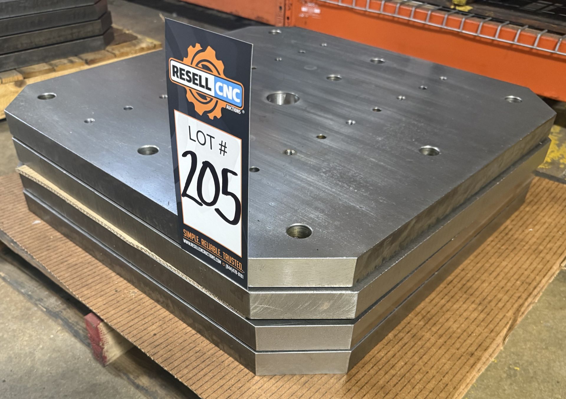 (4) 24.8" x 24.8" Pallet Subplates