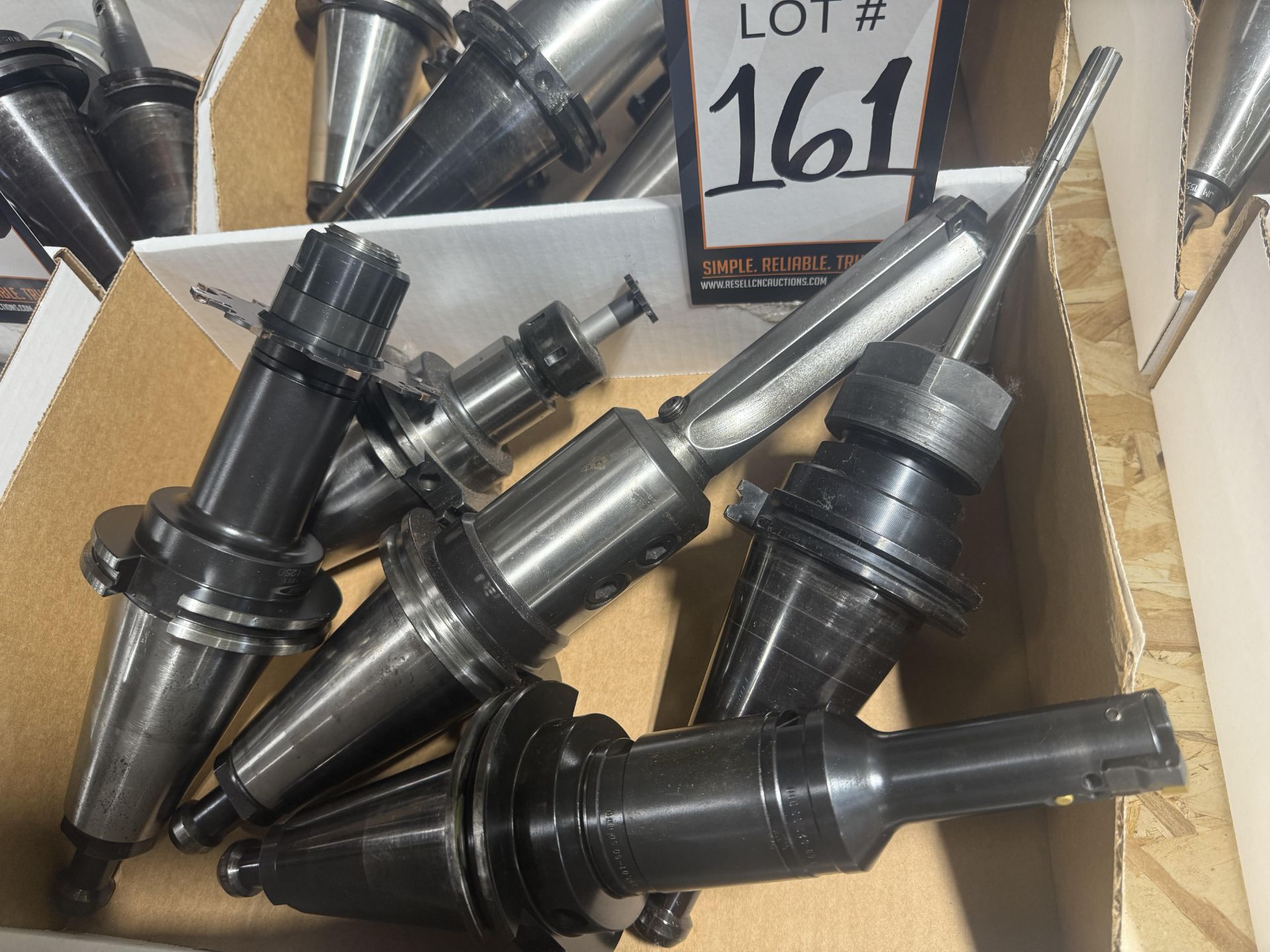 (5) CAT 50 Tool Holders