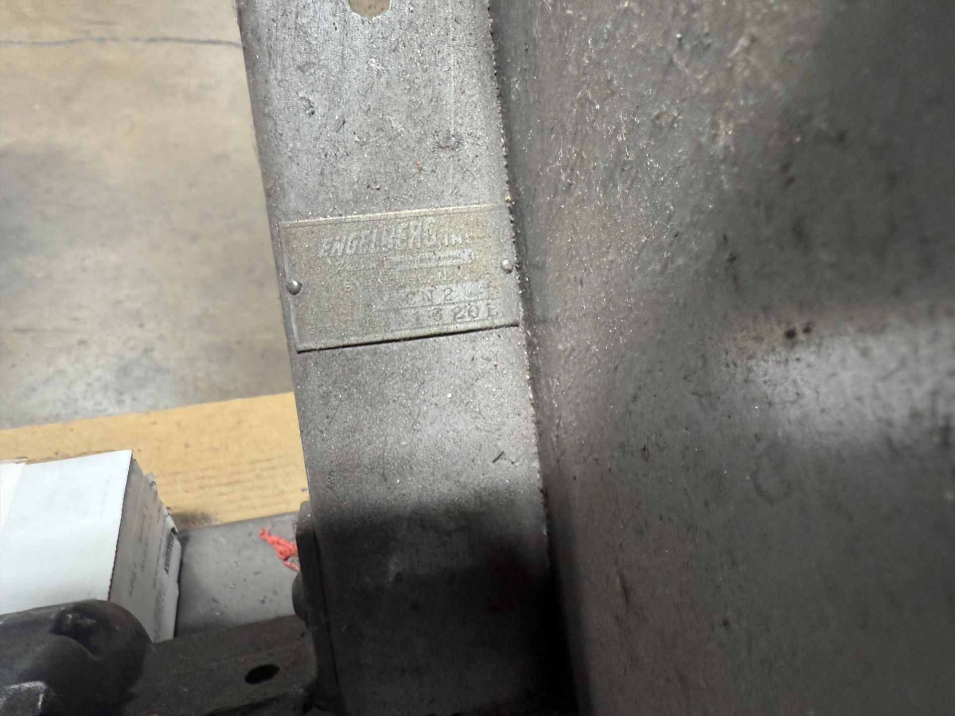 2" Engleberg Model CNZ Belt Sander on Shop Stand - Image 5 of 6