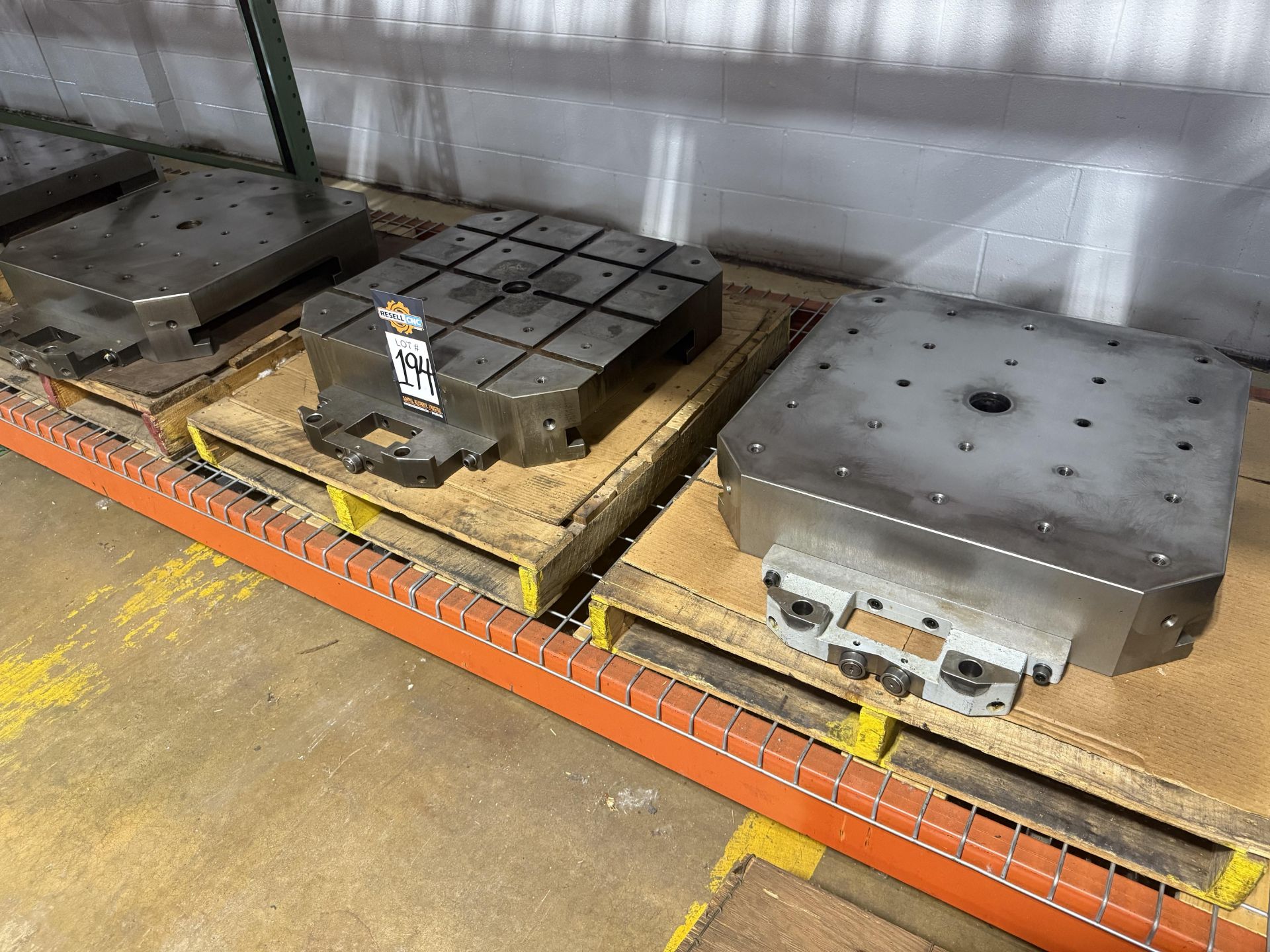 (3) 24.8" x 24.8" Pallets for Toyoda Machining Centers