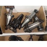 (5) CAT 50 Tool Holders