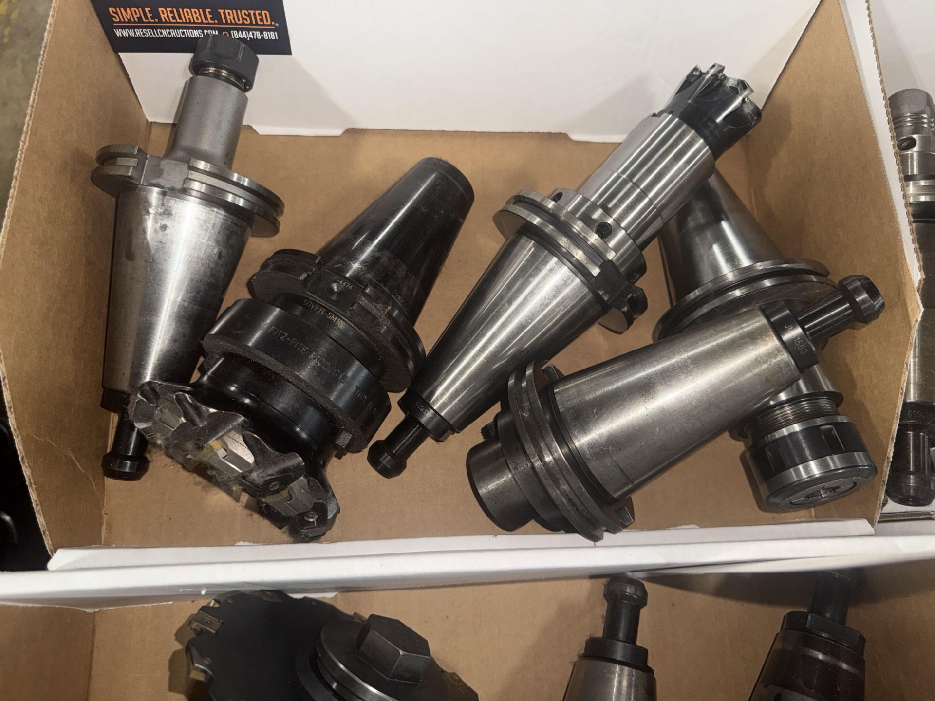 (5) CAT 50 Tool Holders