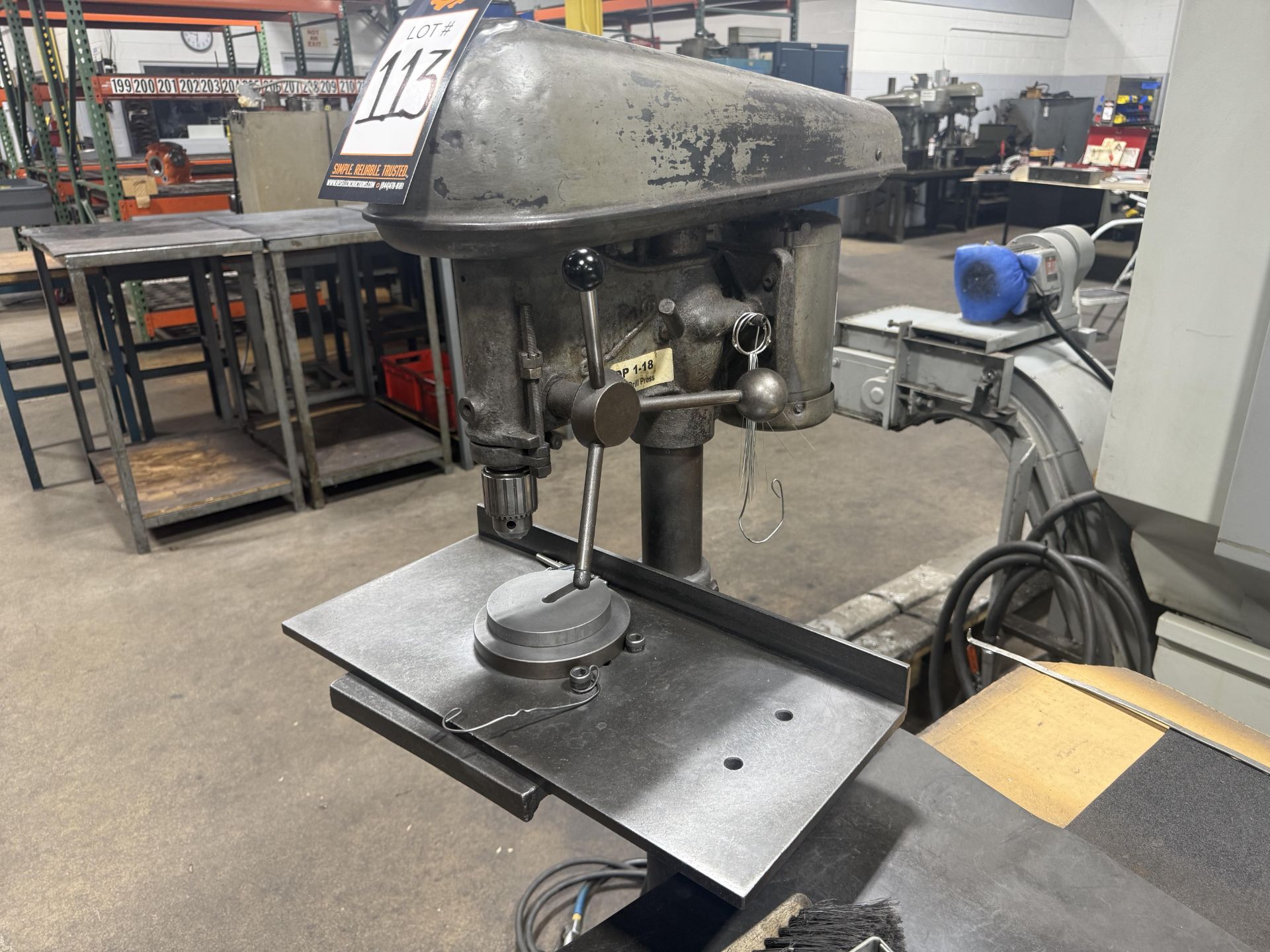 15" Buffalo Floor Type Drill Press - Image 3 of 8