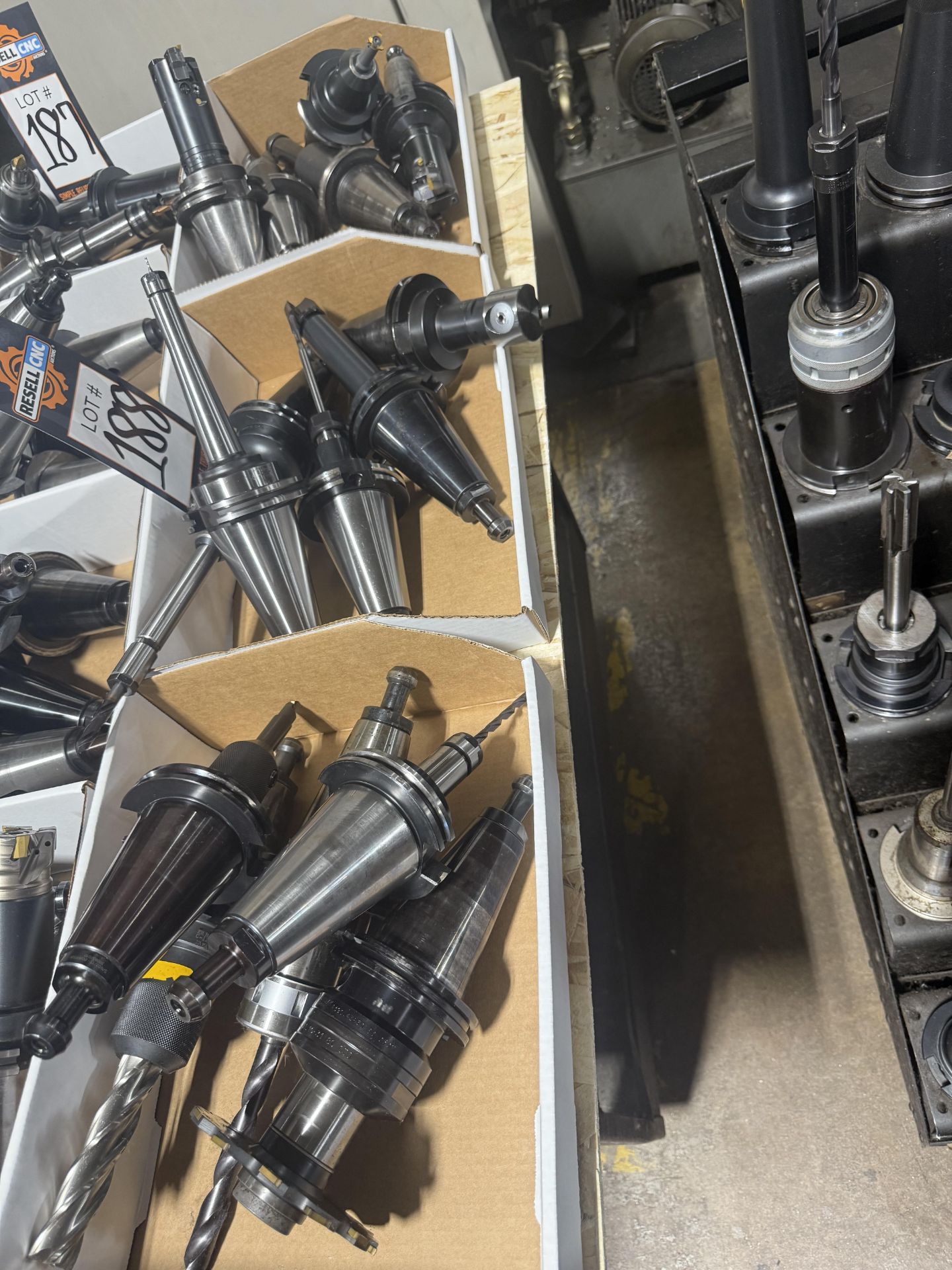 (15) CAT 50 Tool Holders