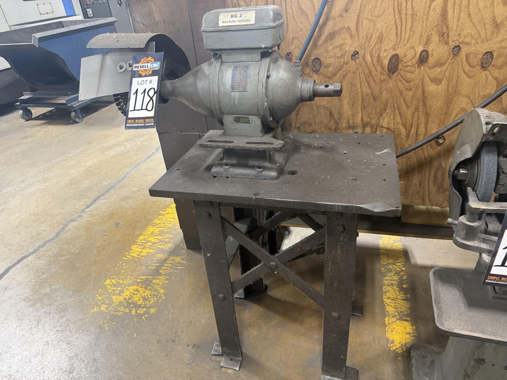 US Electric Dual End Pedestal Grinder