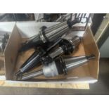 (5) CAT 50 Tool Holders
