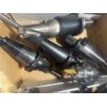 (5) CAT 50 Tool Holders