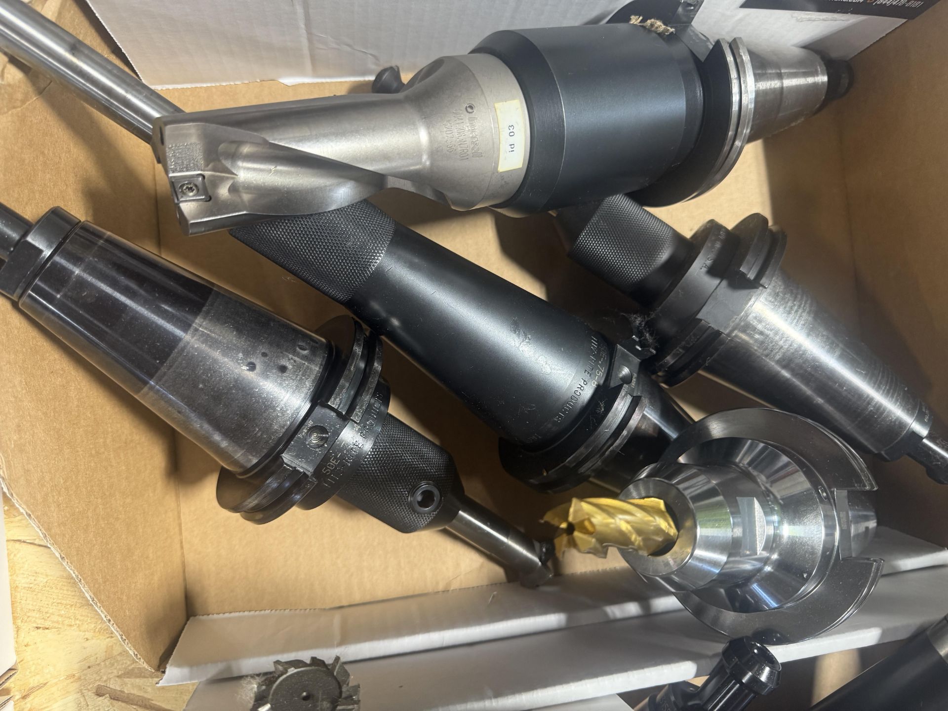 (5) CAT 50 Tool Holders