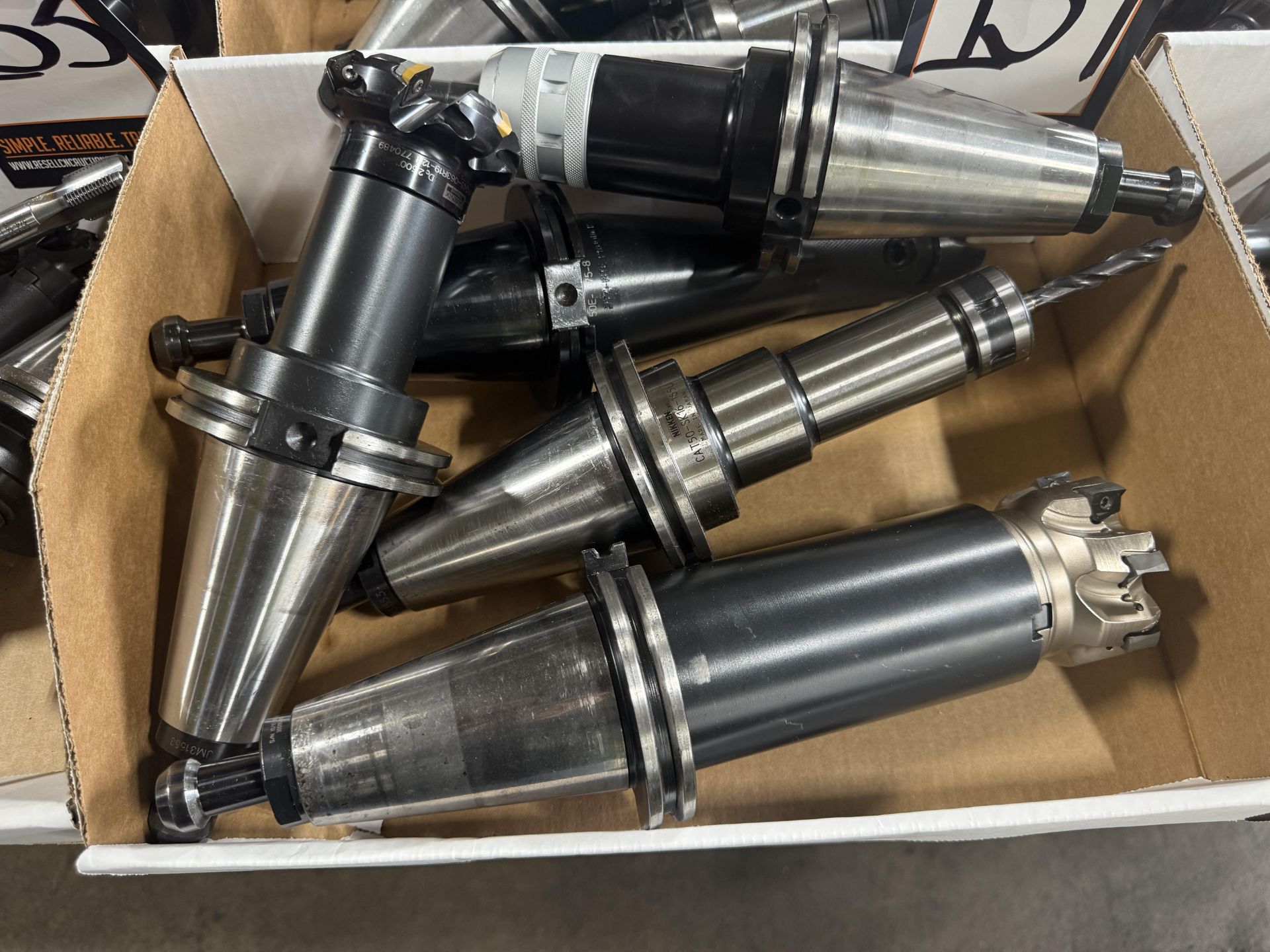 (5) CAT 50 Tool Holders