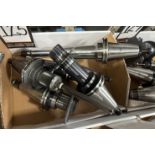 (5) CAT 50 Tool Holders