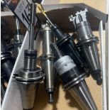 (5) CAT 50 Tool Holders