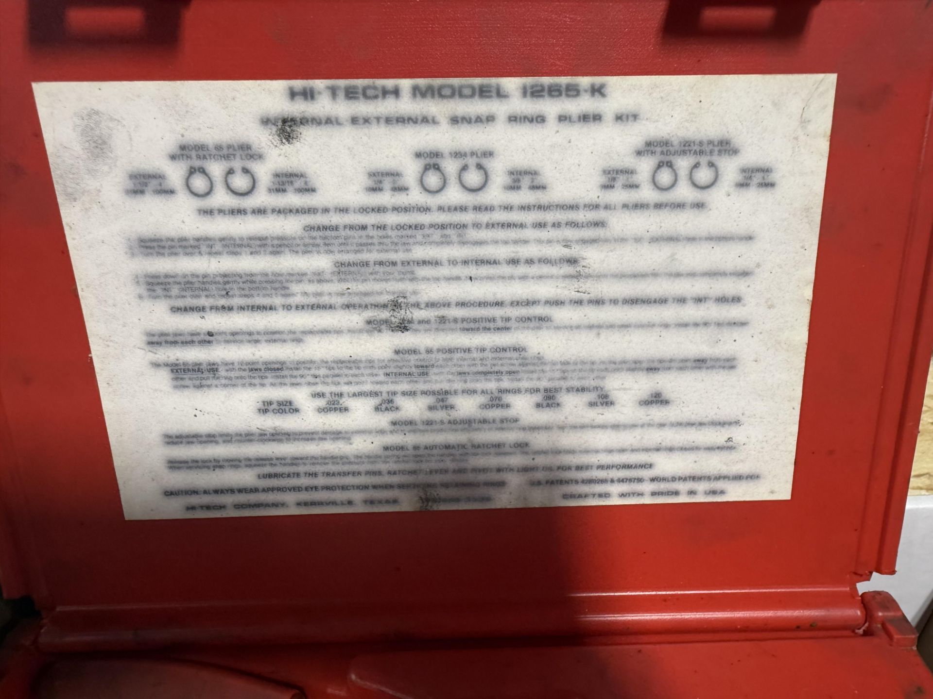 Miscellaneous Tool Kits, Etc. - Image 8 of 13