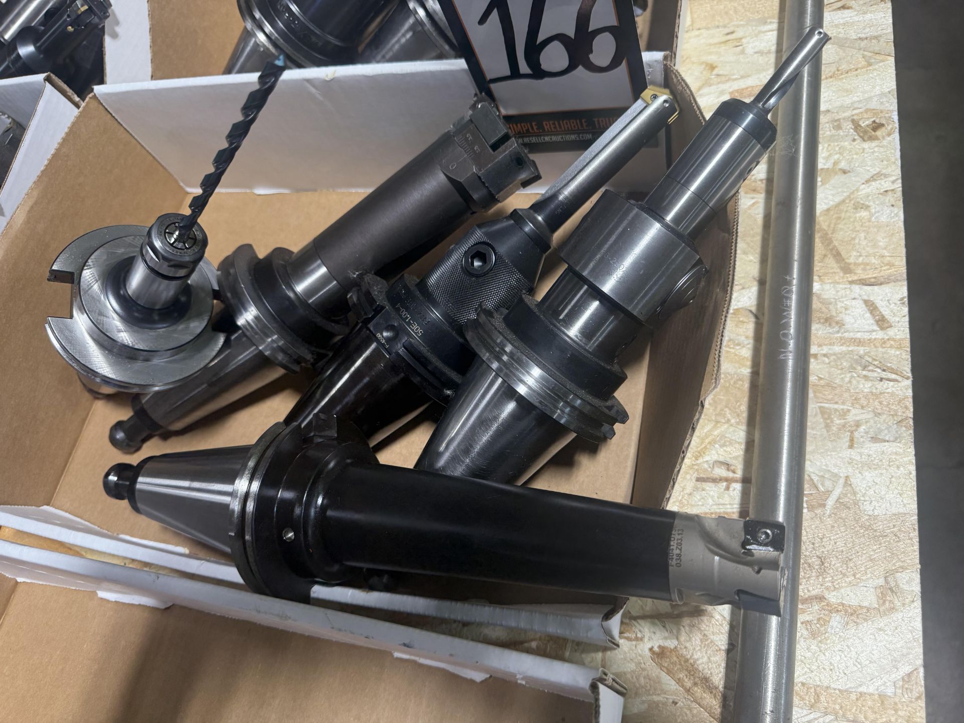 (5) CAT 50 Tool Holders