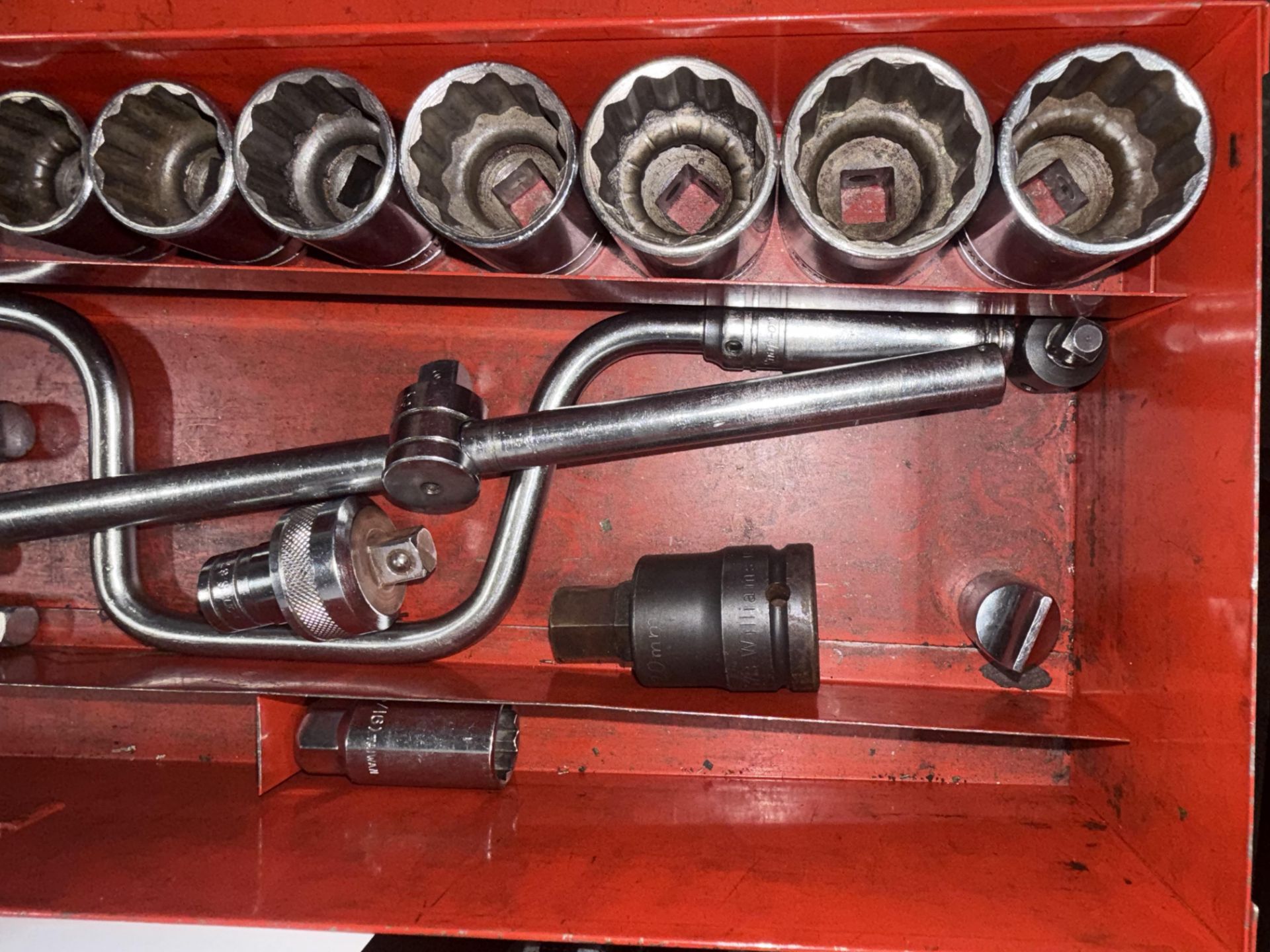 Snap-On Socket & Hex Key Drivers with Wrench & Extensions - Image 6 of 6