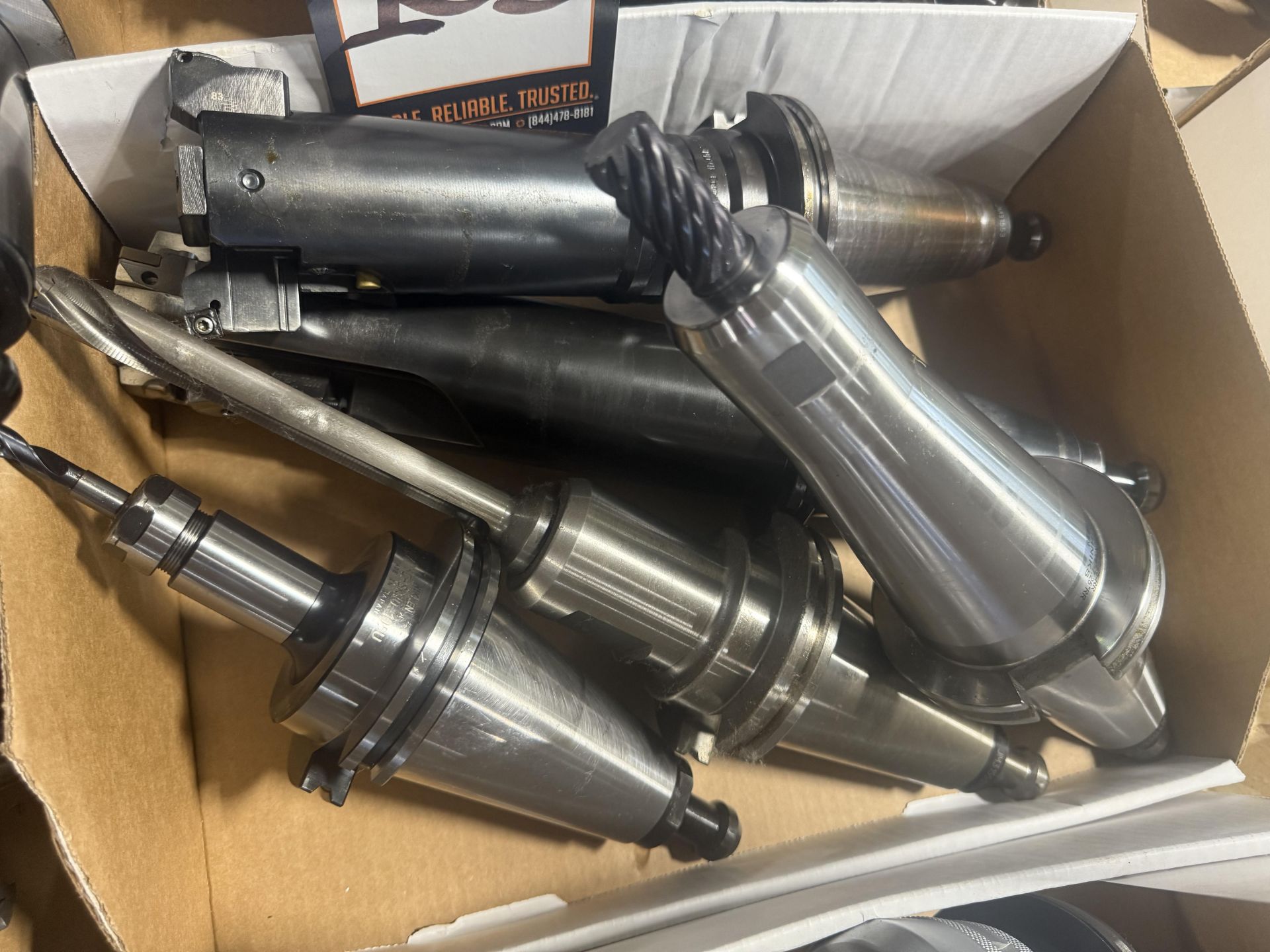 (5) CAT 50 Tool Holders