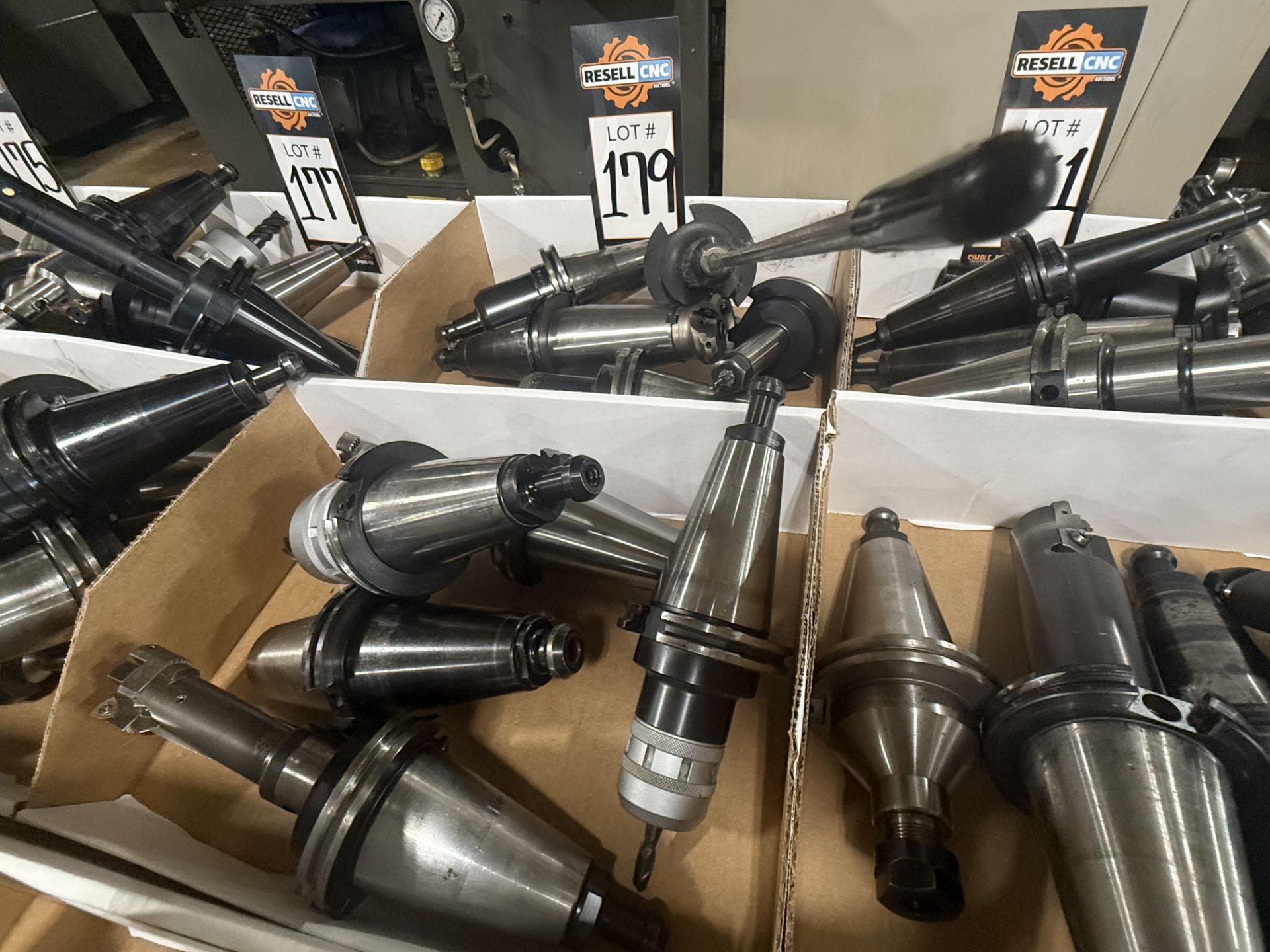 (10) CAT 50 Tool Holders