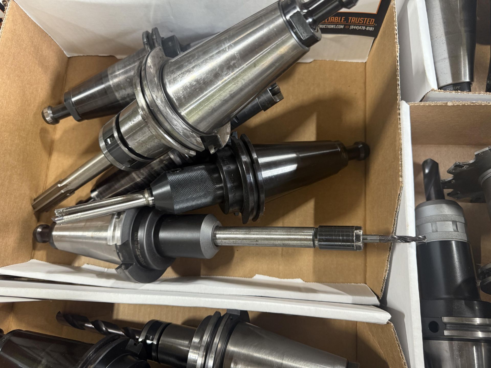 (5) CAT 50 Tool Holders