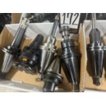 (5) CAT 50 Tool Holders