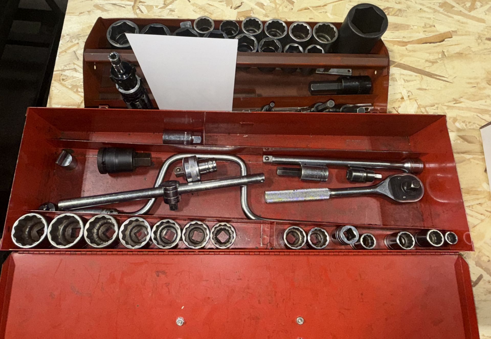 Snap-On Socket & Hex Key Drivers with Wrench & Extensions - Image 3 of 6