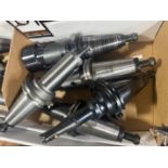 (5) CAT 50 Tool Holders