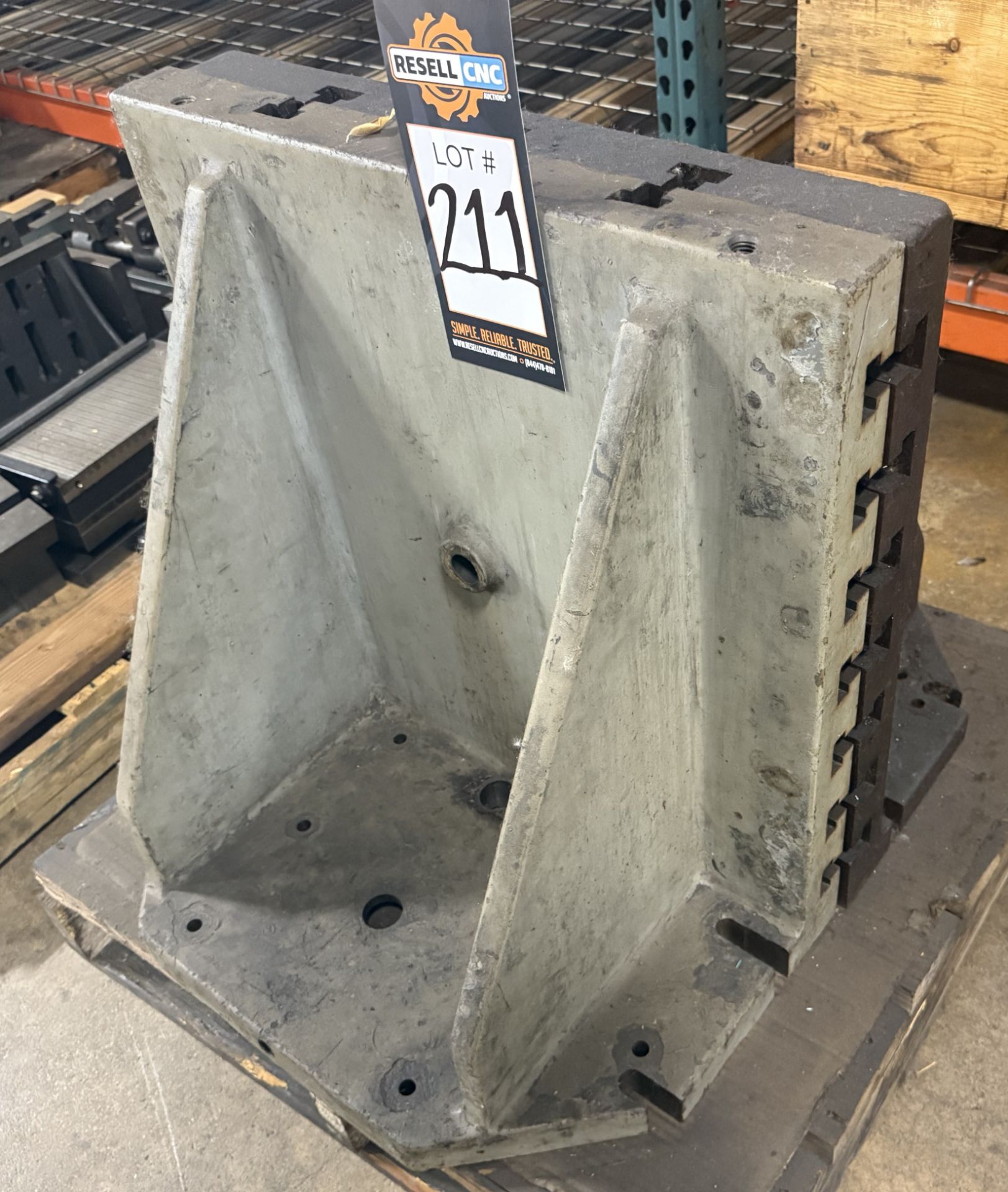 (2) 24" x 2-1/4" x 22-1/2" Angle Plates