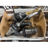 (5) CAT 50 Tool Holders